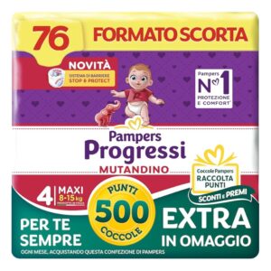 Pampers Progressi Mutandino Maxi