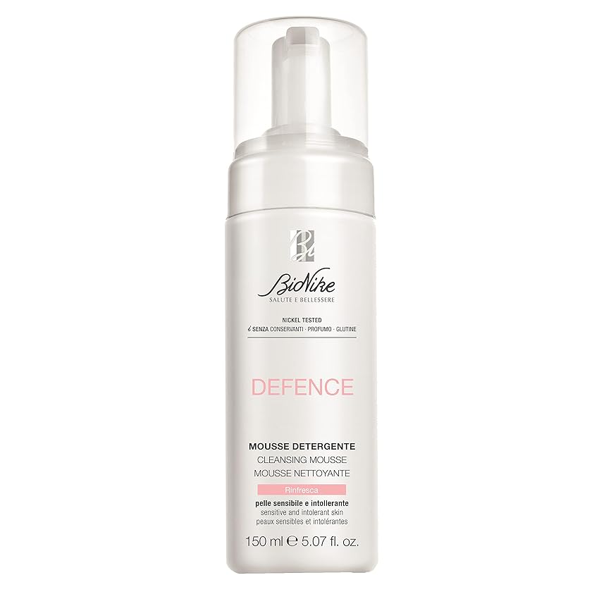 Bionike Defence - Mousse Detergente Viso per Pelli Sensibili e Intolleranti