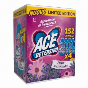 ACE Detersivo Igienizzante Lavanda – Detersivo Liquido Lavatrice