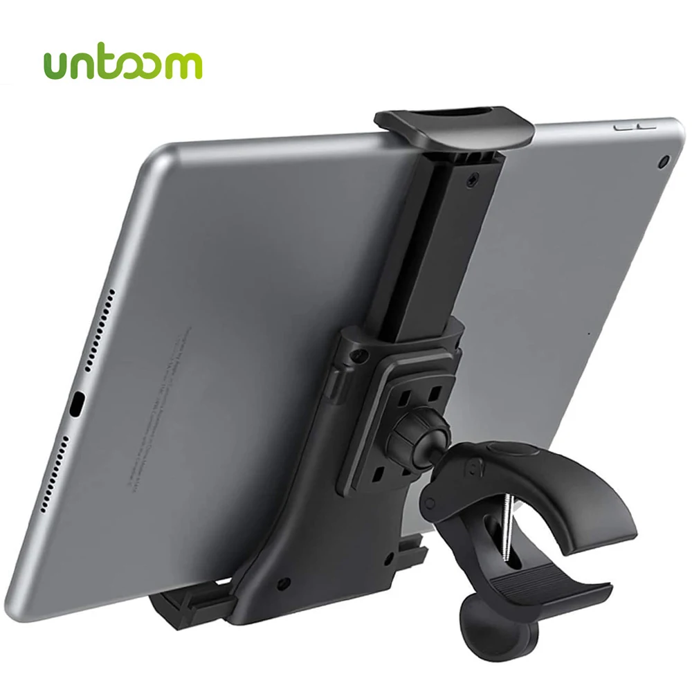 Untoom Supporto per tablet per bici Supporto per staffa per manubrio per tapis roulant