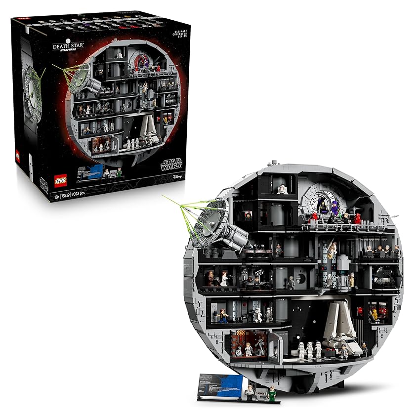 LEGO Star Wars 75419 Morte Nera - Set Interattivo UCS da Esposizione per Adulti LEGO Star Wars 75419 Morte Nera - Set Interattivo UCS da Esposizione per Adulti