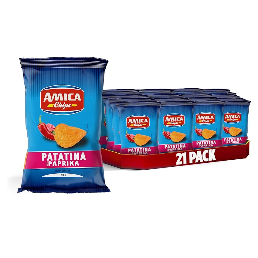 AMICA Chips | La Patatina Gusto Paprika