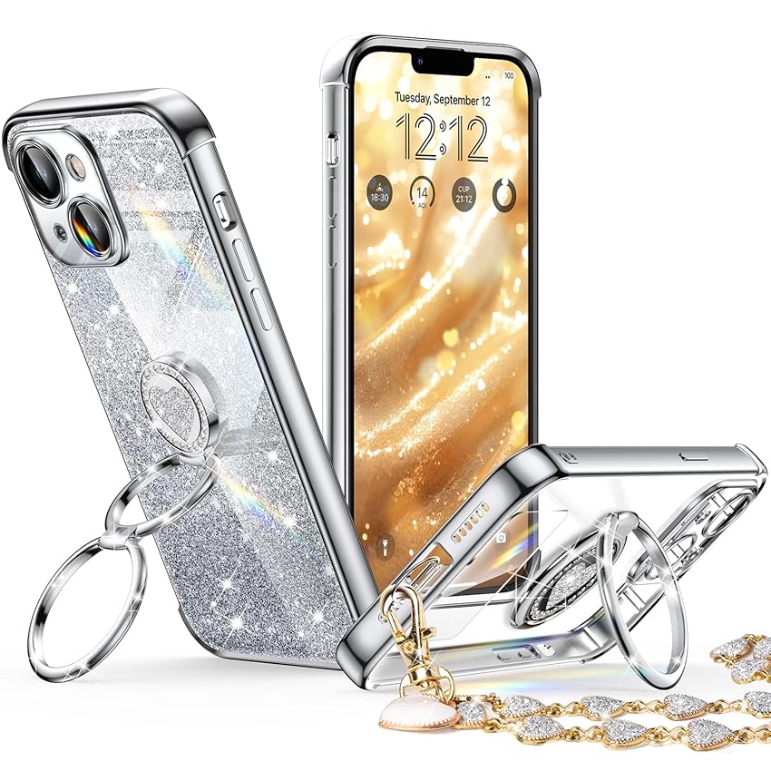 XYZ Custodia per iPhone 14 Plus con supporto XYZ Custodia per iPhone 14 Plus con supporto