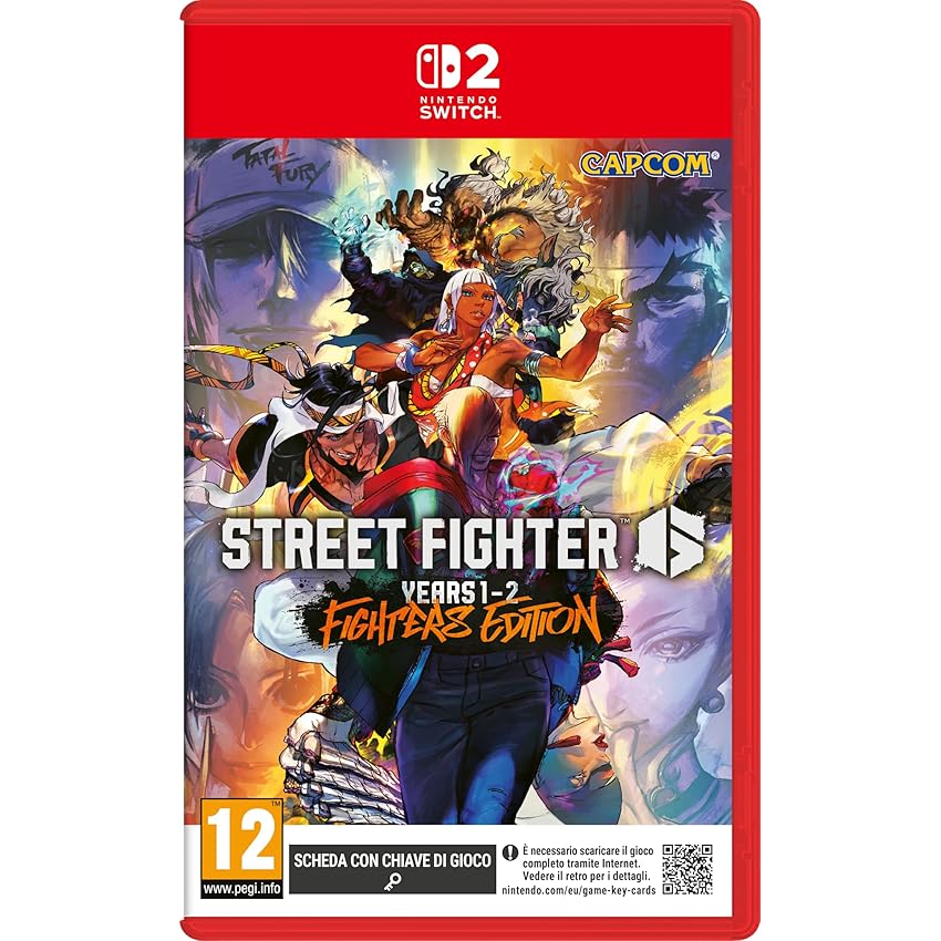 Street Fighter 6: Years 1-2 Fighters Edition - Ed. Italiana - Versione su scheda Street Fighter 6: Years 1-2 Fighters Edition - Ed. Italiana - Versione su scheda