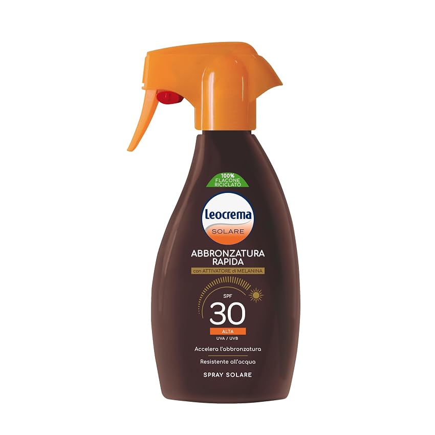 Leocrema - Crema Solare Abbronzante Spray SPF 30 Leocrema - Crema Solare Abbronzante Spray SPF 30