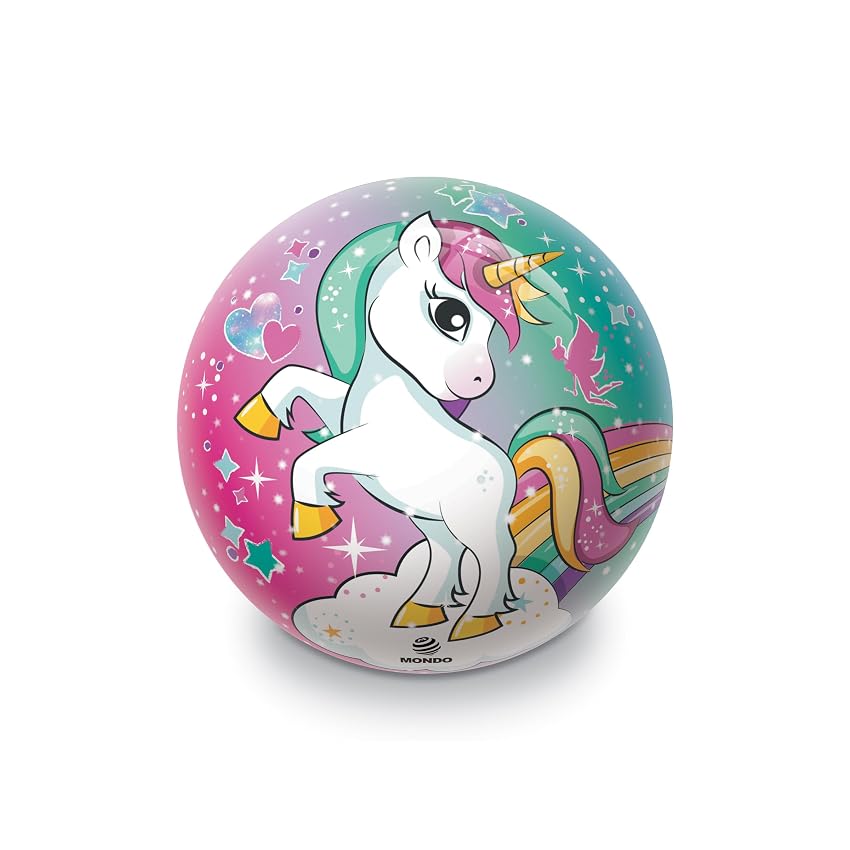 Mondo Toys - UNICORN - Pallone 100 grammi PVC Ø 200 - SGONFIO