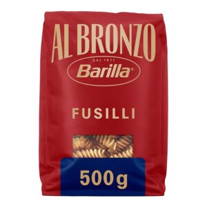 Barilla Pasta Al Bronzo Fusilli 100% Grano Italiano