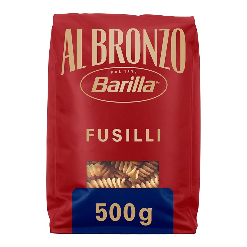 Barilla Pasta Al Bronzo Fusilli 100% Grano Italiano