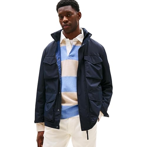 Tommy Hilfiger Cazadora de entretiempo Hombre Packable Field con bolsillos en el pecho