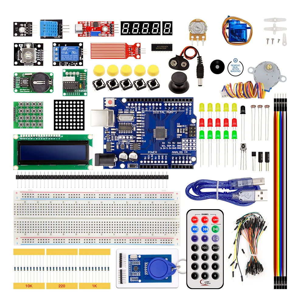 Starter Kit completo Kit di apprendimento della programmazione + 40 progetti per Arduino