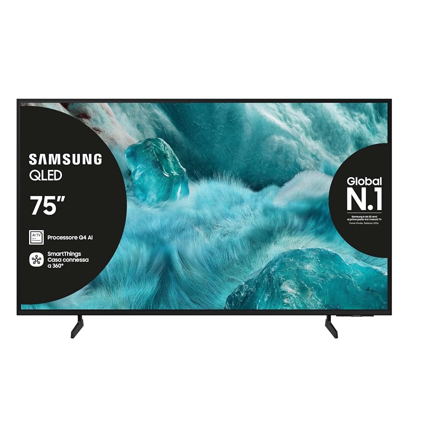 Samsung Smart TV 75'' QE75Q7F4AUXZT QLED 4K Samsung Smart TV 75'' QE75Q7F4AUXZT QLED 4K