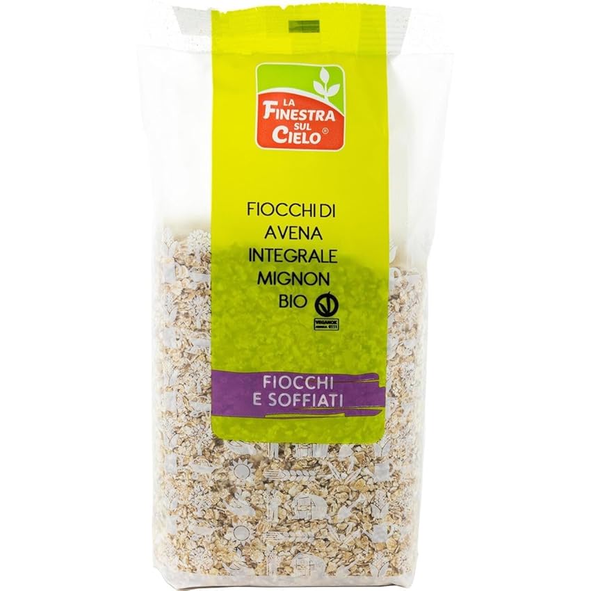 La Finestra Sul Cielo Fiocchi di Avena Integrale Mignon Bio
