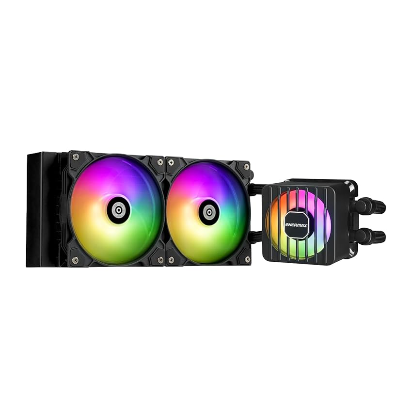 ENERMAX LIQMAXFLO 240 mm CPU AIO Liquid Cooler (LGA 1700 ENERMAX LIQMAXFLO 240 mm CPU AIO Liquid Cooler (LGA 1700