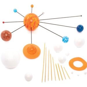 Baker Ross Kit Sistema Solare Fai da Te per Bambini (Confezione da 2 Kit)