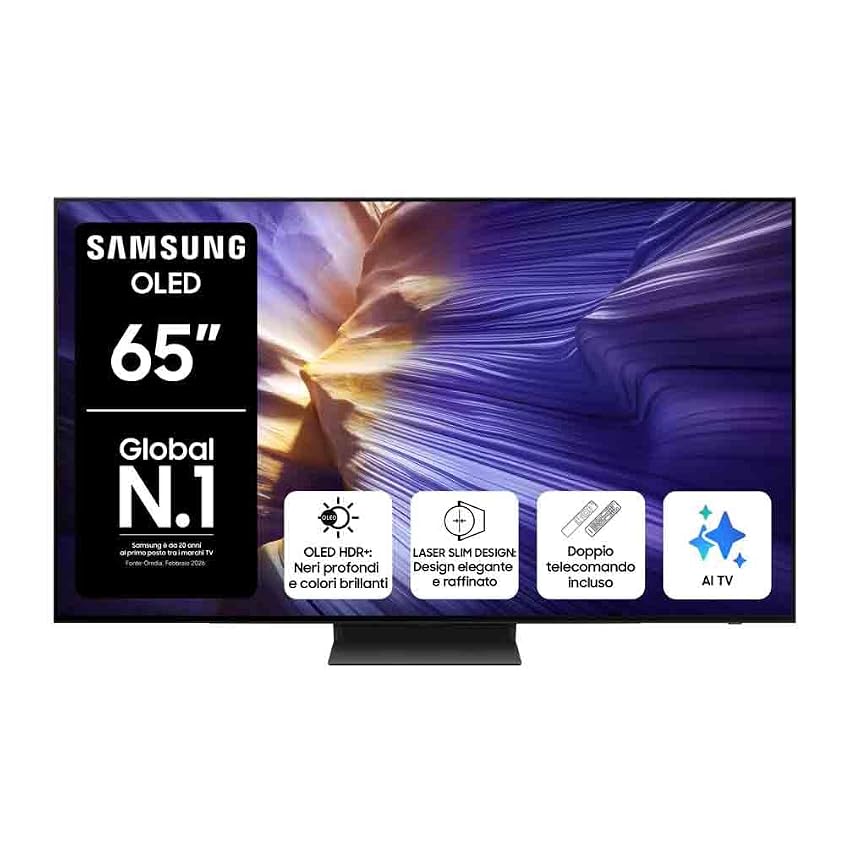 Samsung OLED 4KVision AI Smart TV 65'' QE65S94FATXZT Samsung OLED 4KVision AI Smart TV 65'' QE65S94FATXZT