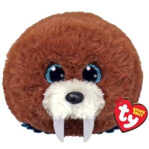 Ty Hank Walrus Beanie Balls – Squishy Beanie Baby Soft Plush Toys – Collectible Cuddly Stuffed Teddy