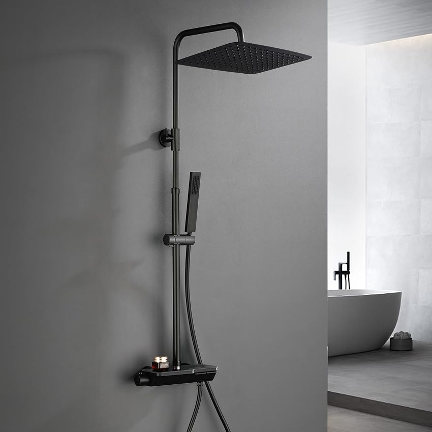 Görbach Colonna Doccia Acciaio Inox con Miscelatore Görbach Colonna Doccia Acciaio Inox con Miscelatore