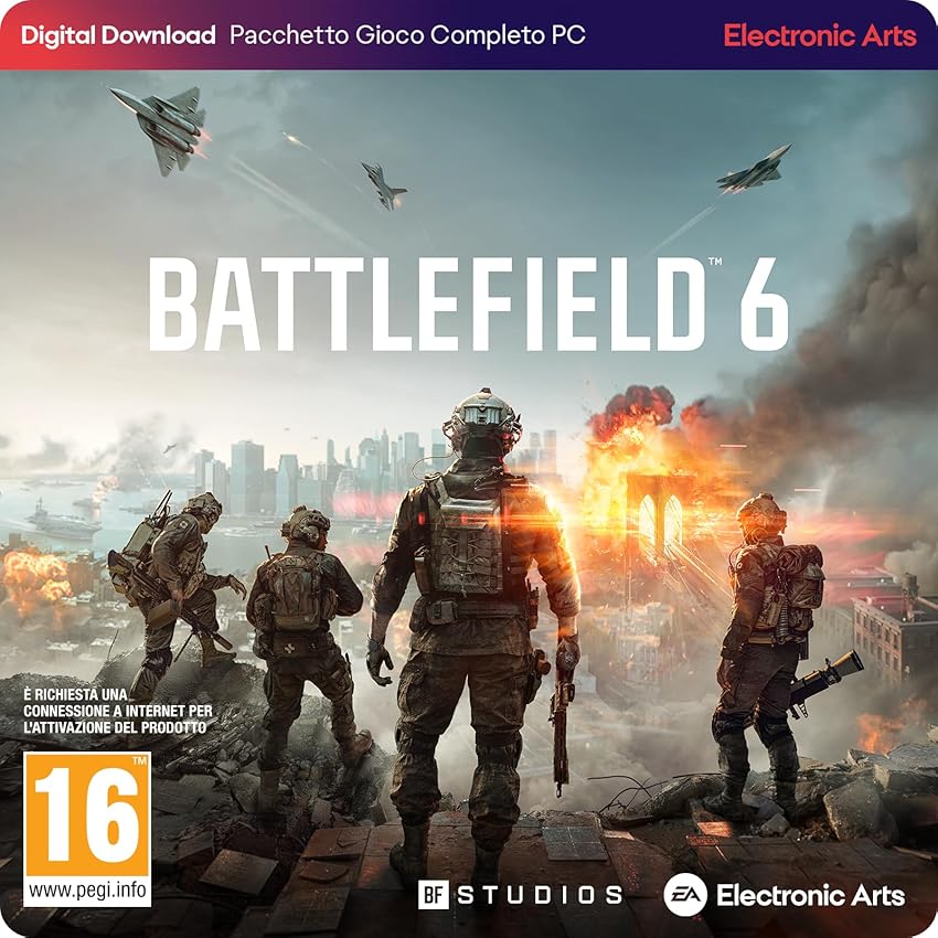 Battlefield 6 Standard Edition PCWin | Codice EA App | Videogiochi | Italiano Standard
