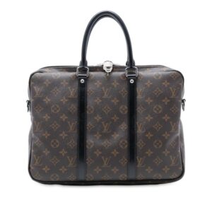 Louis Vuitton Monogramma Macassar Porte Documenti Viaggio