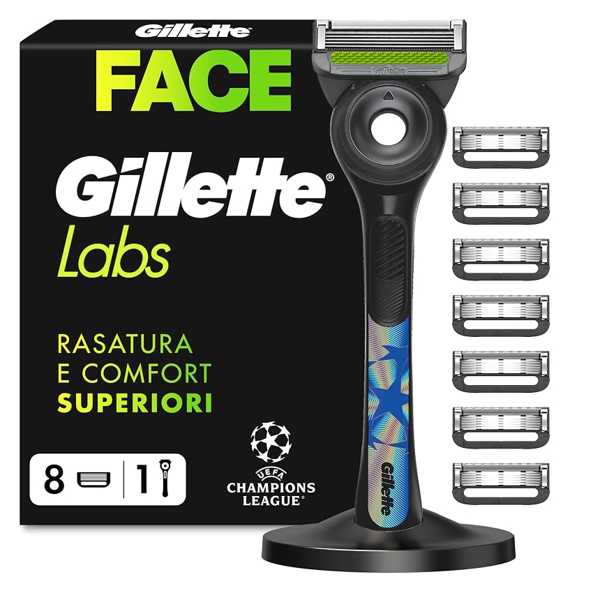 Gillette Uefa Champions League Special Edition Gillette Labs Rasoio a Mano Libera