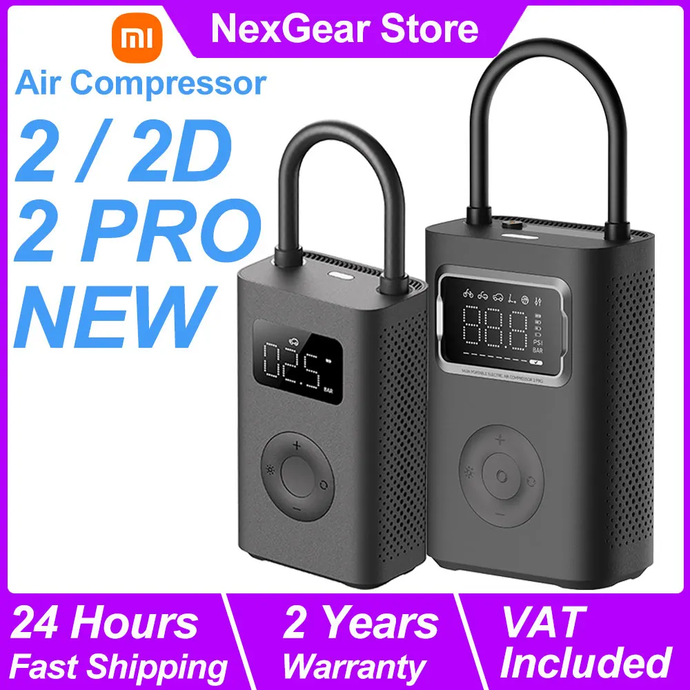 Xiaomi Mijia Compressore d'aria elettrico portatile 2/2D/2Pro
