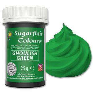 Sugarflair Spectral Concentrated Paste Colours Ghoulish Green