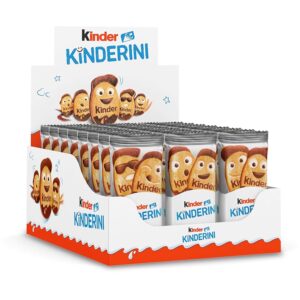 Kinder Kinderini Biscotti Frollini al Latte e Cacao 24 x 25 g