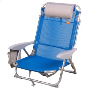 Aktive Foldable Beach Chair with Cushion