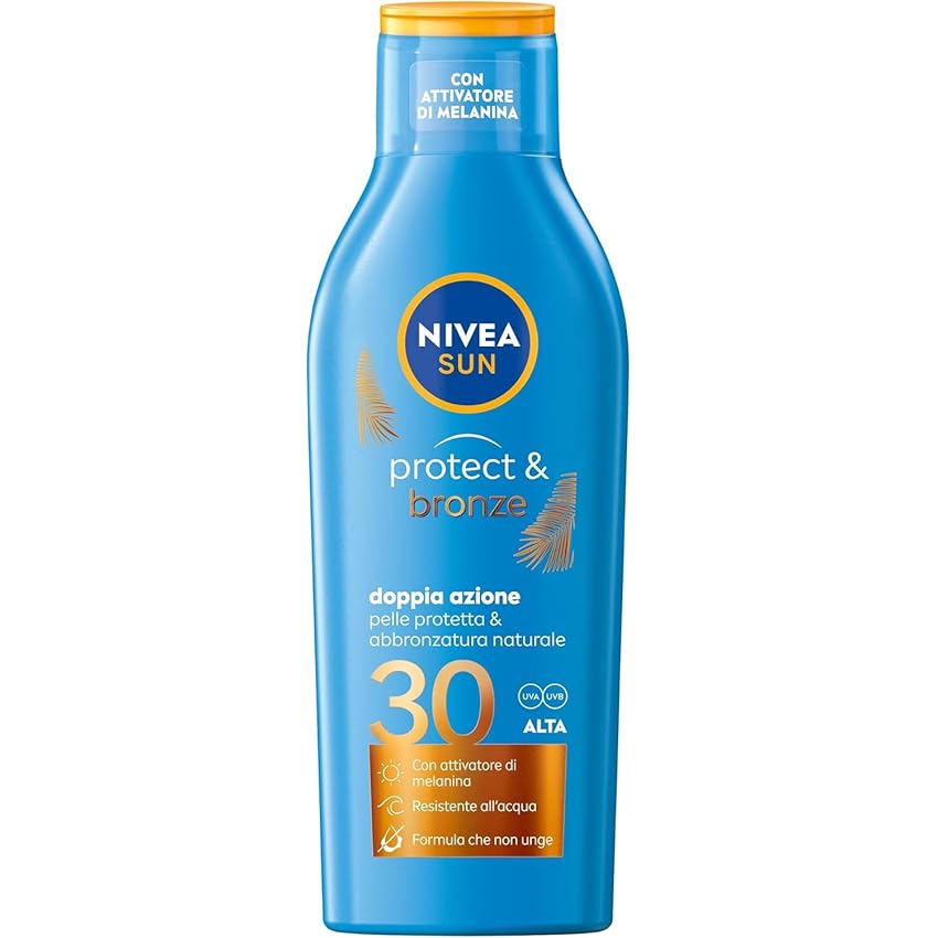 NIVEA SUN Latte Solare Protect & Bronze FP 30 200 ml