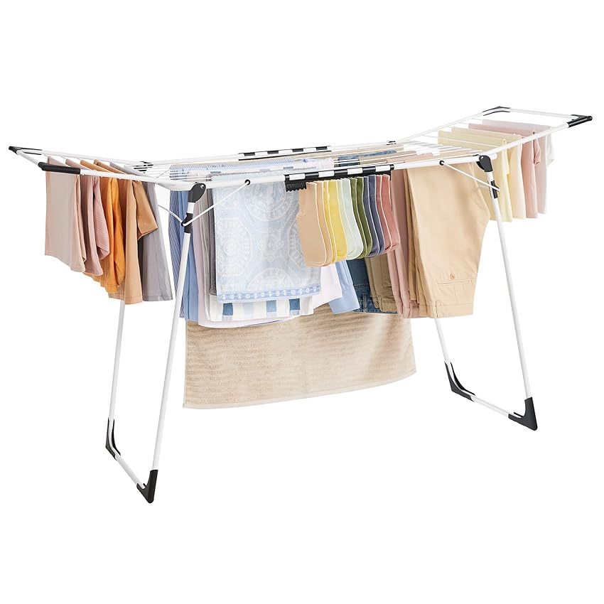 SONGMICS LLR518W01 - Stendibiancheria metale SONGMICS LLR518W01 - Stendibiancheria metale