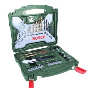 Bosch Set da 50 Pezzi di punte e bit avvitamento in titanio X
