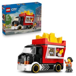 LEGO City Fries Food Truck Toy - Vehicle Model Kit w/Removable Shop