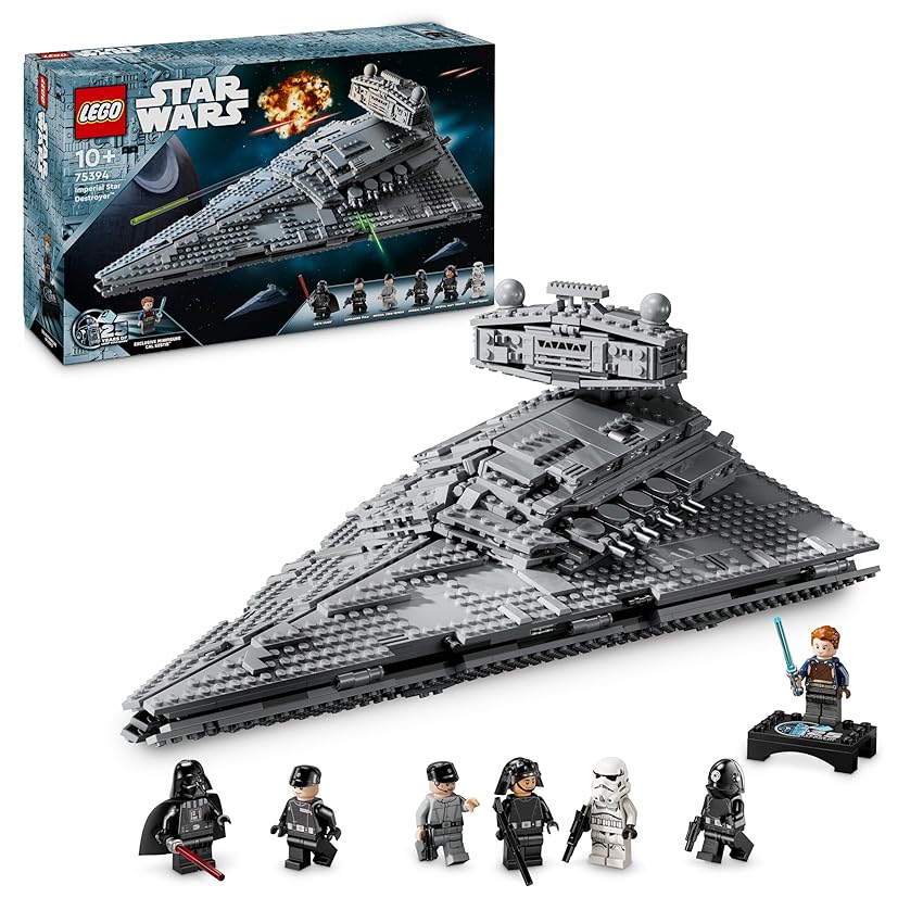 LEGO Star Wars 75394 Imperial Star Destroyer - Astronave Giocattolo da Costruire con