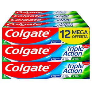 Colgate - Dentifricio Triple Action 12x75ml (Consegna in 48 Ore)