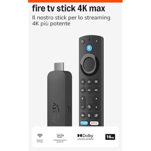Fire TV Stick 4K Max di Amazon (Ultimo modello)