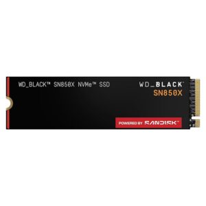 WD_BLACK SN850X NVMe SSD 1TB (Fino a 7.300MB/s in lettura