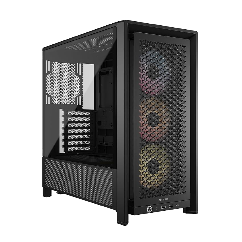 CORSAIR FRAME 4000D RS ARGB Case modulare Mid–Tower ATX per PC – Nero CORSAIR FRAME 4000D RS ARGB Case modulare Mid–Tower ATX per PC – Nero