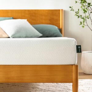 Zinus Materasso Matrimoniale 160x190 cm Memory Foam Infusa Con Tè Verde