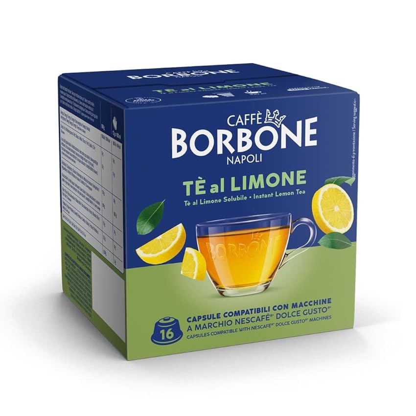 Caffè Borbone Tè al Limone - 64 Capsule (4 confezioni da 16)