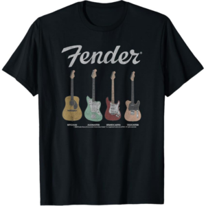 Fender Vintage Guitar Lineup Maglietta