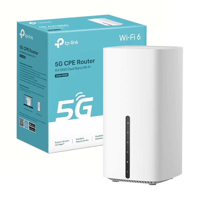 TP-Link Archer NX200 Router 5G Wi-Fi 6 AX1800 Mbps con SIM