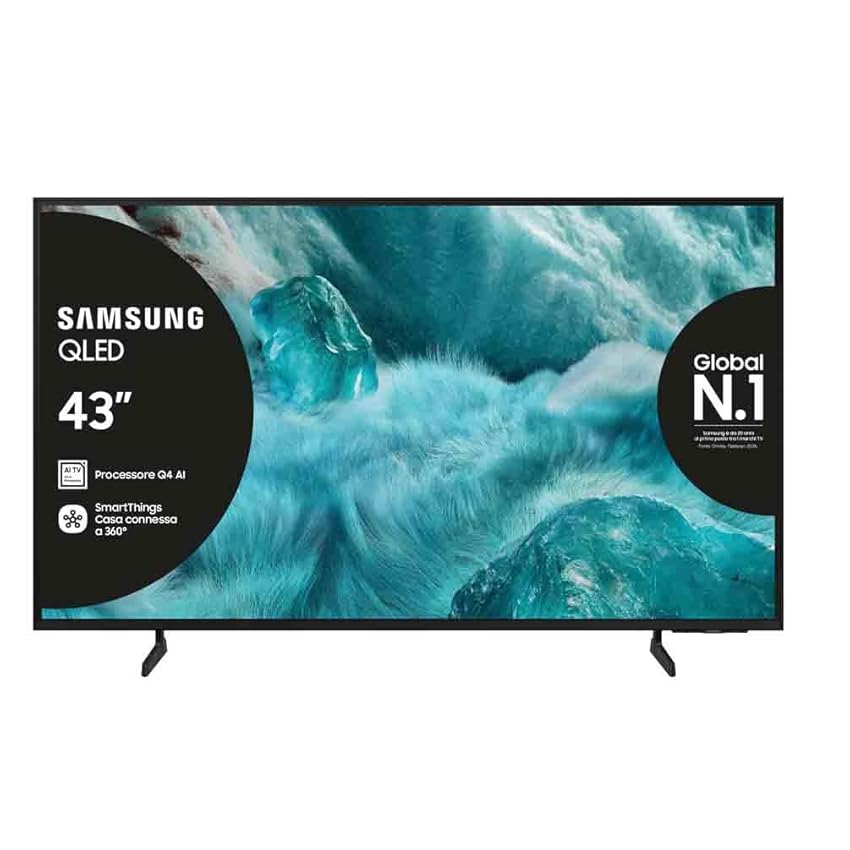 Samsung QLED 4K Vision AI Smart TV 43'' QE43Q7F4AUXZT QLED 4K