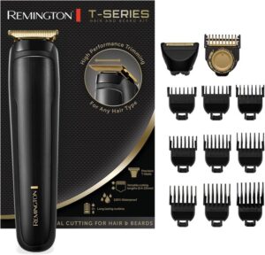 Remington MB7050 Kit Regolabarba Tagliacapelli Elettrico 11 Pettini Impermeabile