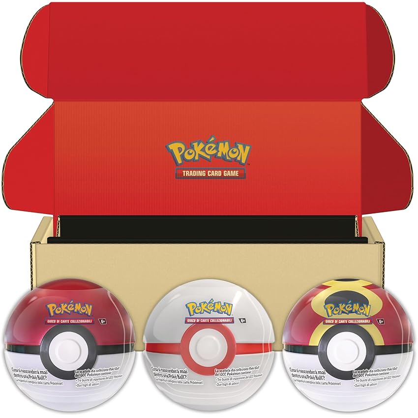 Pokémon: set di scatole da collezione Poké Ball del GCC Poké