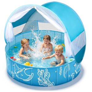 colmanda Piscina per Bambini 4 in 1 Pop Up Grande