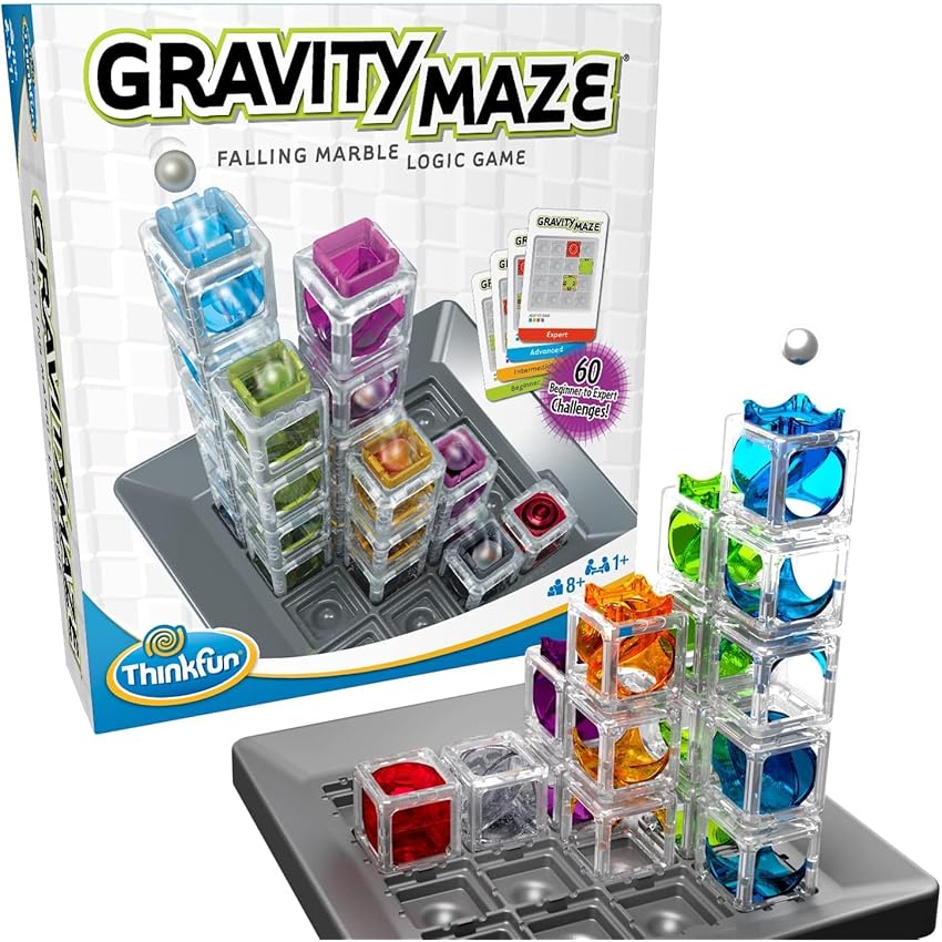 ThinkFun - Gravity Maze | Giochi Bambino 8 Anni Maschio e Femmine | Gioco Bambino