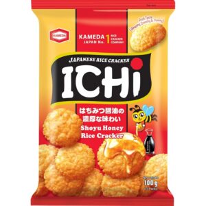 ICHI - Biscotti di riso con miele - (1 x 100 g)