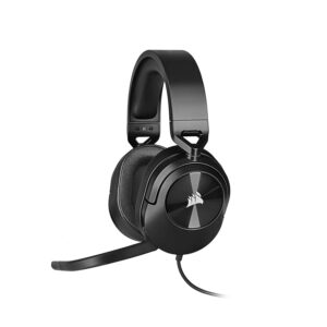 Corsair HS55 SURROUND Cuffie Gaming Cablate 7.1 Multipiattaforma – Carbonio
