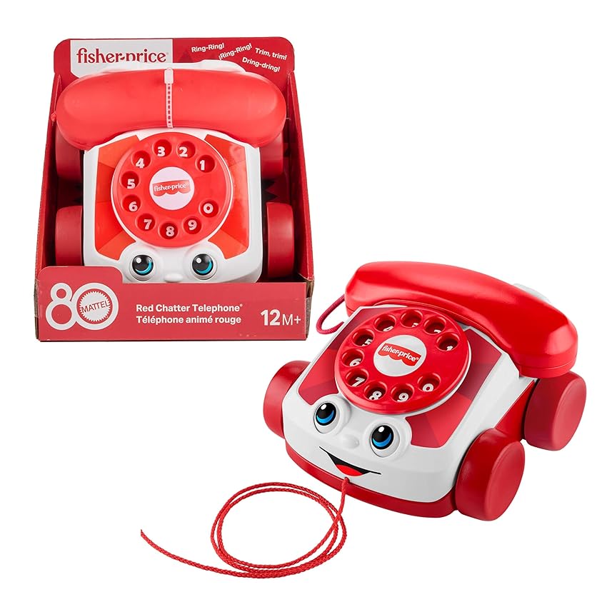 Fisher-Price - Telefono Chiacchierone Rosso