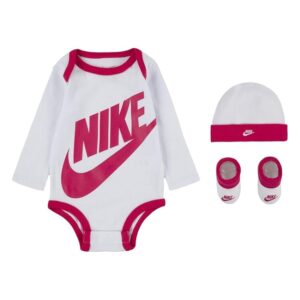 Nike Futura Logo Body per bimbi White/Pink 6/12 mesi